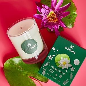 Arbonne waterlily Woods candle